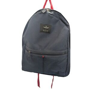 American Eagle Outfitters Backpack Navy Blue Red School Hiking Dayback  College